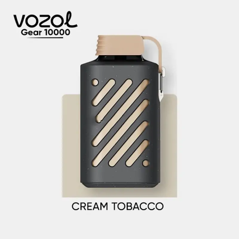 Vozol Gear 10000 Cream Tobacco Vozol Gear 10000 Cream Tobacco