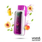 Vozol Star 20000 Juicy Peach İce
