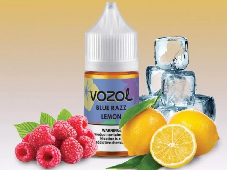 Vozol-Bar-Blue-Razz-Lemon-Lkit Blue Razz Lemon Salt Likit