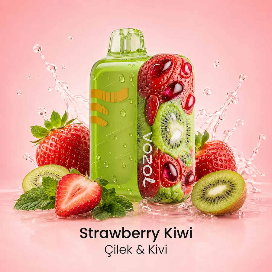 vozol-rave-56000-strawberry-kiwi.webp Vozol Rave 56000 Strawberry Kiwi - Görsel 1