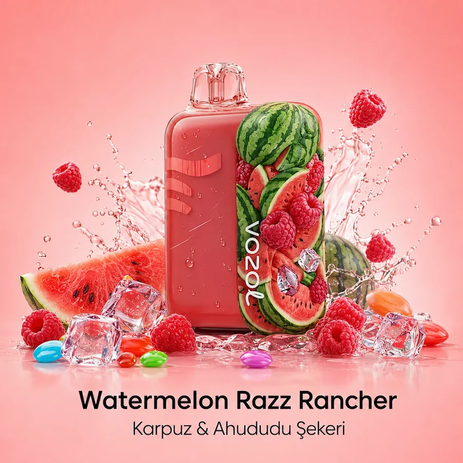 vozol-rave-56000-watermelon-razz-rancher.webp Vozol Rave 56000 Watermelon Razz Rancher - Görsel 1